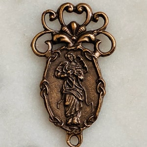 Medal - Our Lady Undoer of Knots - Bronze or Sterling Silver - Antique Reproduction 1411 CeCeAgnes