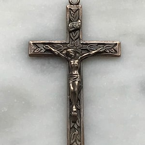 Crucifix - Sterling Silver or Bronze - 411 CeCeAgnes