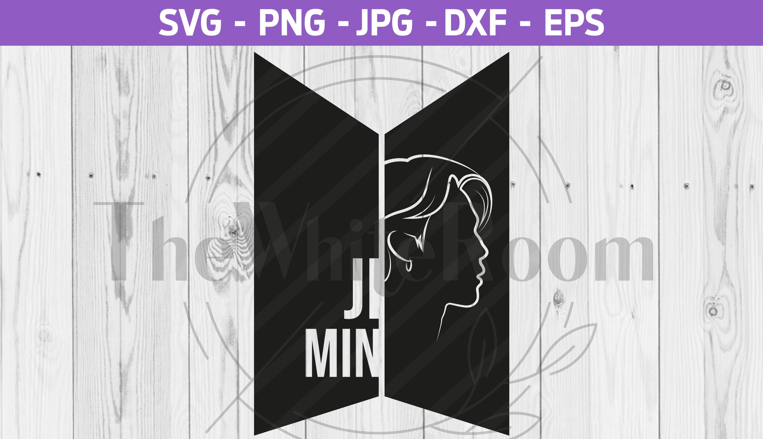 BTS Jimin SVG BTS cut file Bts logo Instant download Etsy