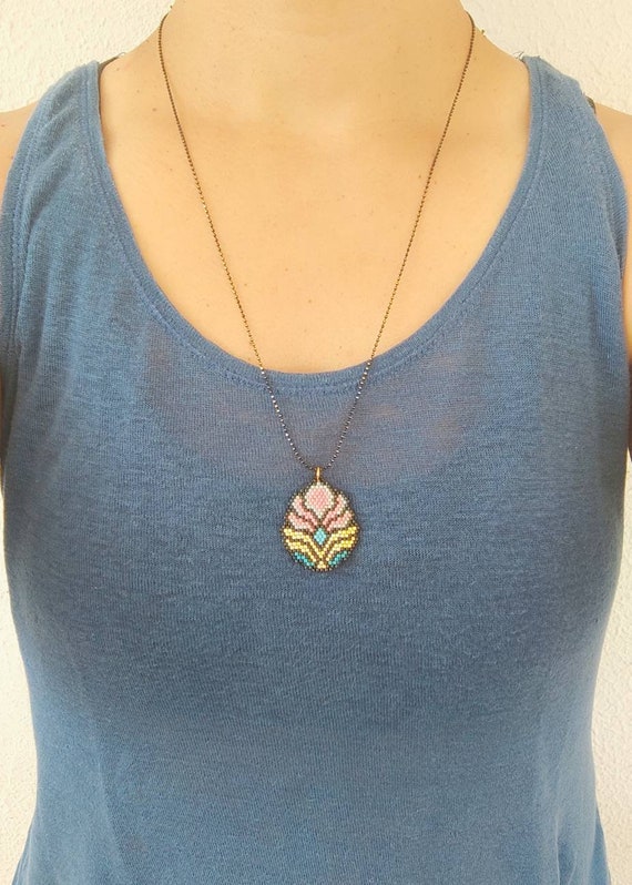 ネックレス・ペンダント Abstract Statement Necklace Emerald Rhinestones Statement Necklace | CinCin La Chic