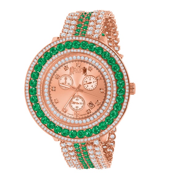 mens watches with real diamonds