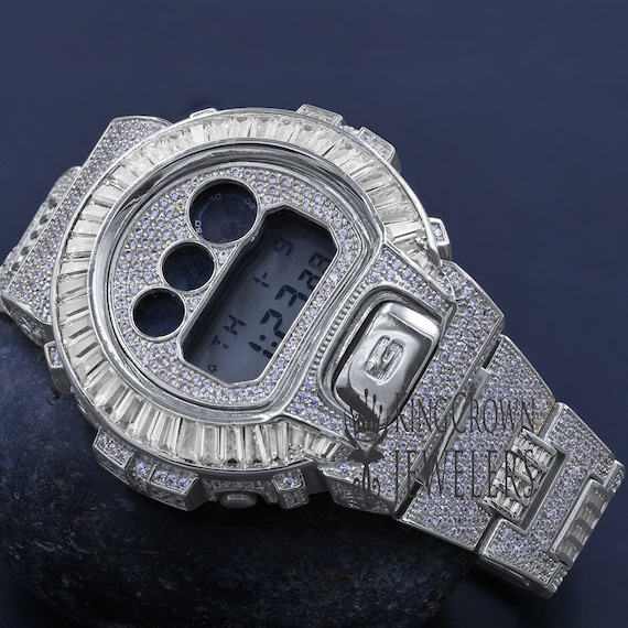 G shock online gold white