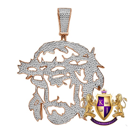 Genuine Authentic Diamond Jesus Piece 