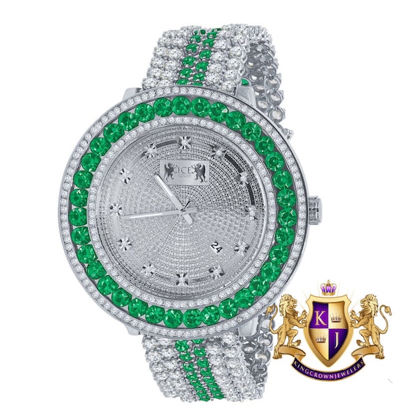 Lab Diamond Watch Etsy