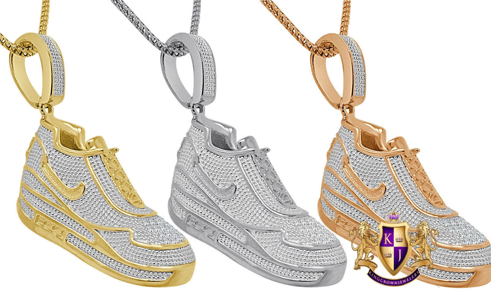 Sneaker Pendant Necklace — Divine Individual