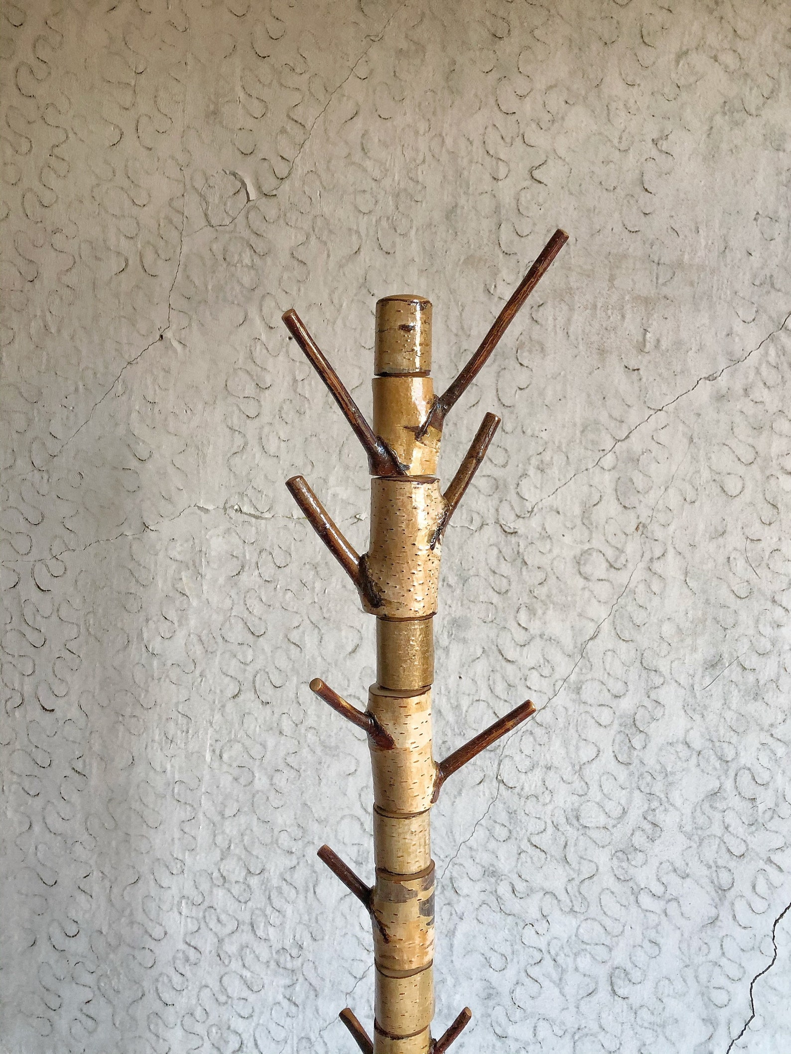 Coat rack Family coat rack Free standing birch coat stand Etsy