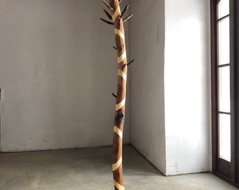 Unique Coat rack, Free stand coat stand, Wooden coat rack stand, Coat rack tree, Free stand coat rack, Entryway furniture, Office coat rack