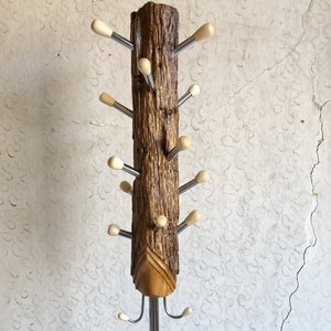 Coat rack, classic coat stand, coat stand, Rustic tree coat stand, Coat rack stand, Coat rack tree, Coat rack, studio coat rack, lobby rack