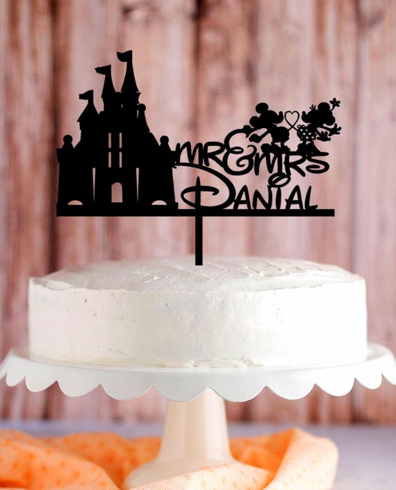 Home Furniture Diy Acrylic Disney Castle Mickey Minnie