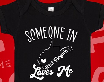 West Virginia Baby - Etsy