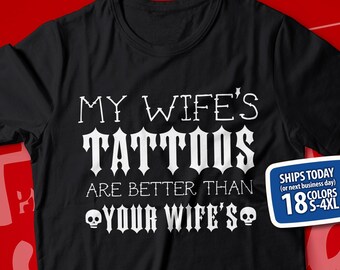 My Tattooed Wife - Etsy