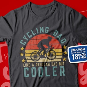 Cycling Dad T-Shirt: Funny Bicycle Gift for Father&#39;s Day