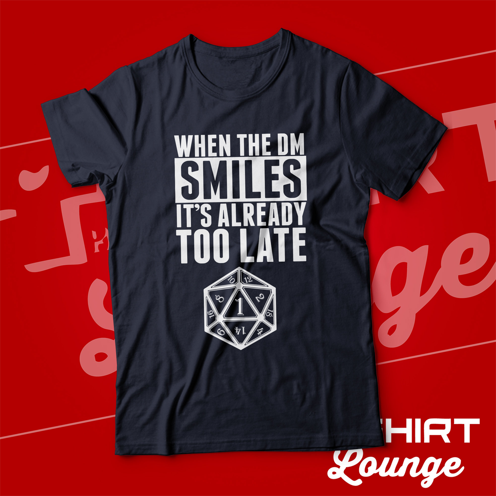 When The DM Smiles T-Shirt When The DM Smiles T-Shirt