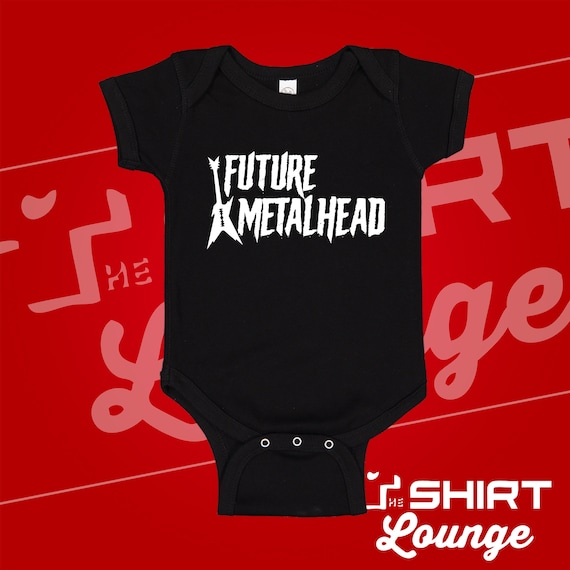 Future Metalhead Baby Bodysuit - Rock Music Infant One Piece