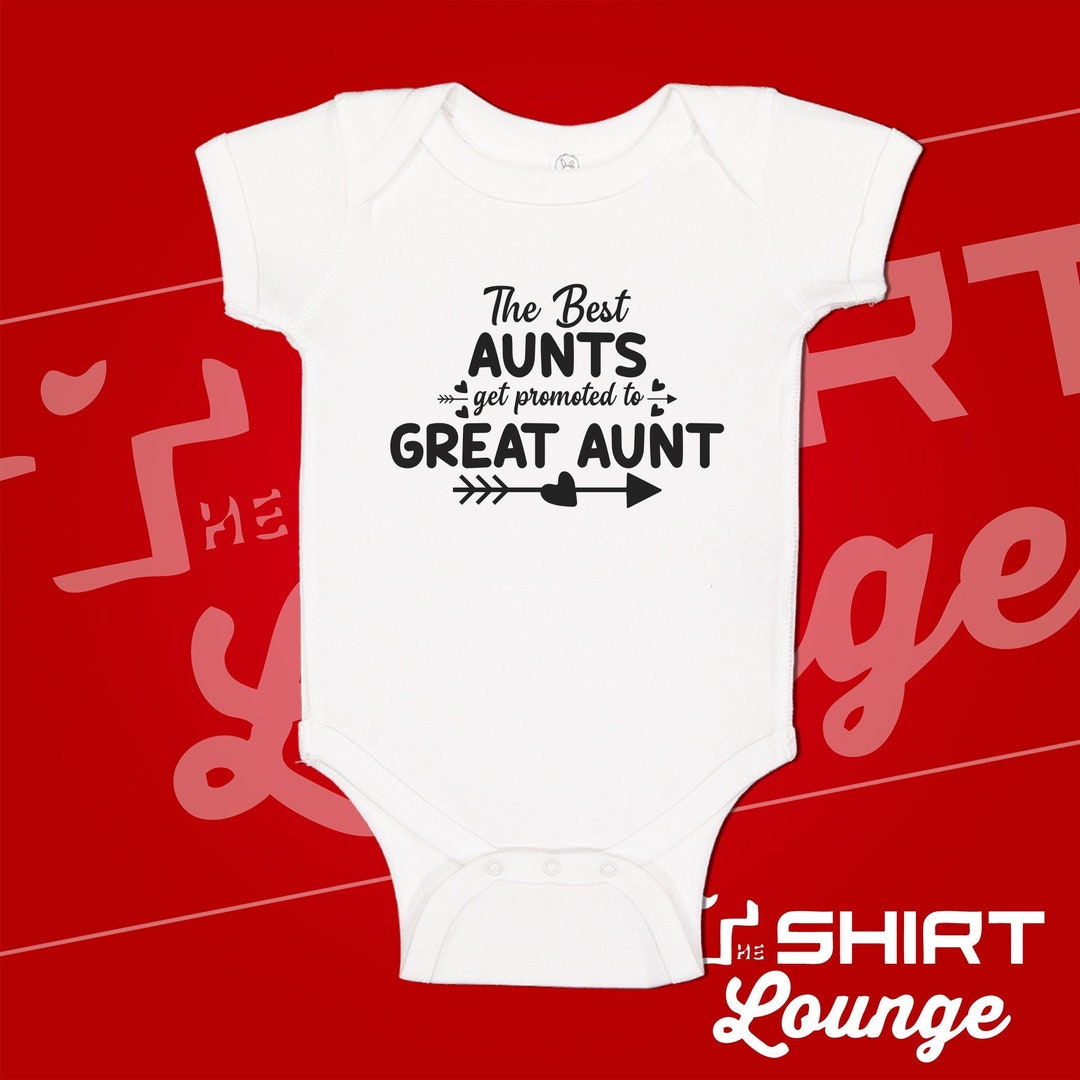 Great Aunt Pregnancy Announcement, Aunt to Great Baby One Piece