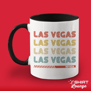 Las Vegas Mug Gift, Retro Nevada Coffee Cup, Vintage Las Vegas Nevada Coffee Mug, Las Vegas Gift Idea, Nevada Stuff, Las Vegas Stuff, NV Cup