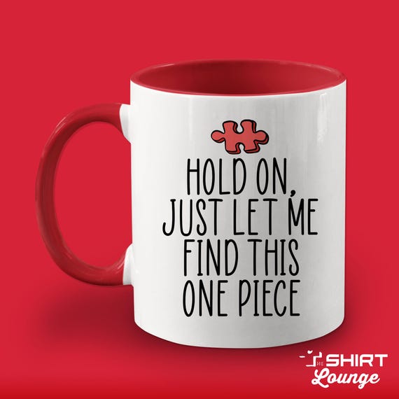 Puzzle Lover Coffee Mug: Funny Puzzle Piece Tea Cup