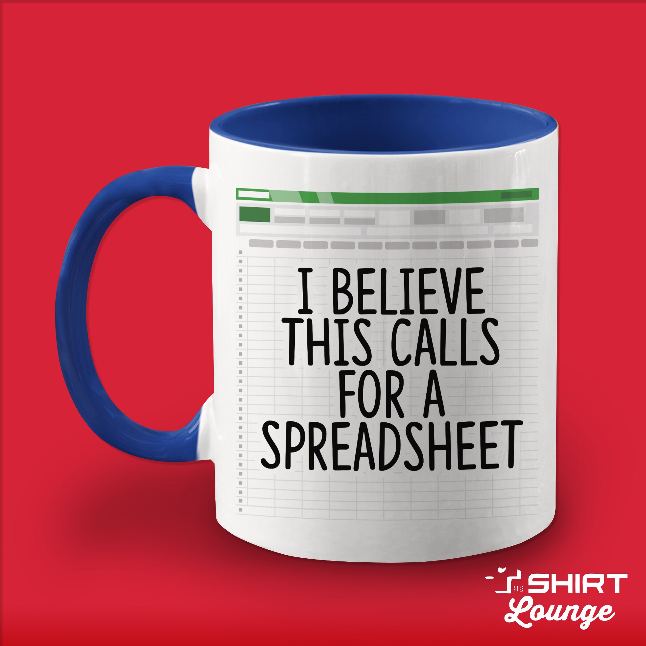Tazza Eat Sleep Spreadsheet Repeat, regalo per analisti di dati
