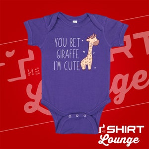 thumbnail image 2 of You Bet Giraffe I'm Cute Svg, Png, Eps, Pdf File, You Bet Giraffe, Baby... 2 of 13