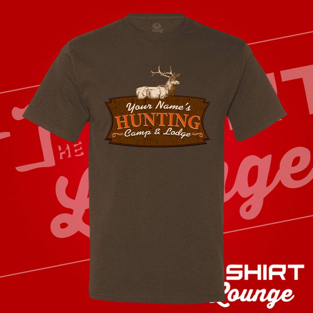 Lodge. T Shirt. Hunter. Mens - Etsy 
