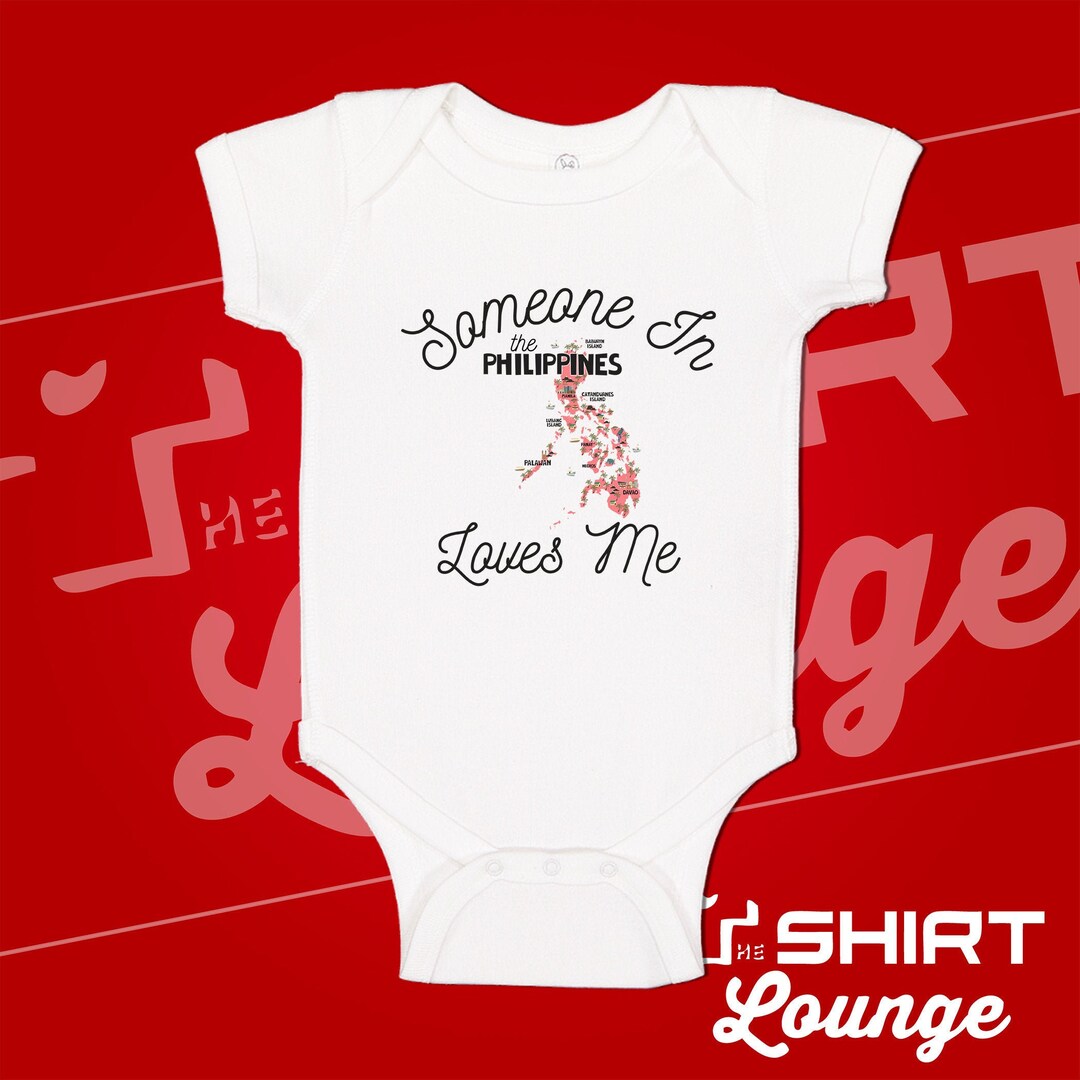 The Philippines Baby Gift Filipino Baby Bodysuit One Piece Etsy