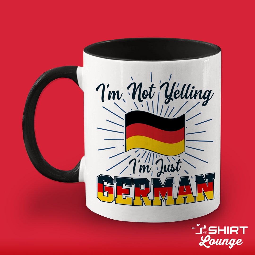 German Mug, Germany Coffee Cup, Funny German Gift, Present for German