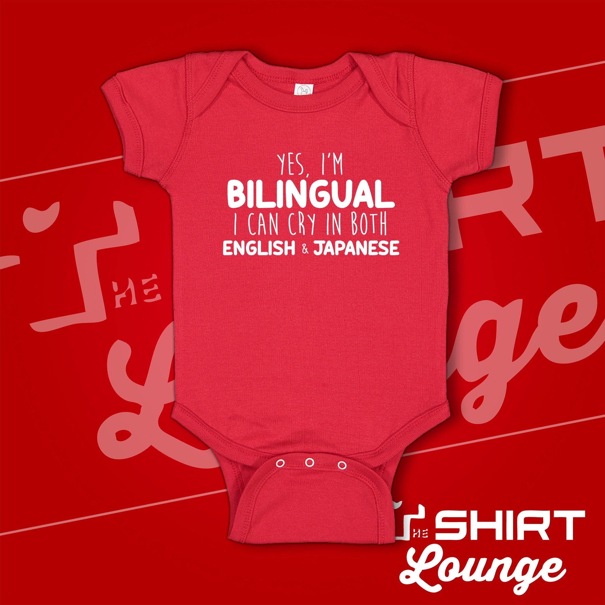 I Can Cry in English and Japanese Baby Bodysuit One Piece - Etsy Denmark I Can Cry in English and Japanese Baby Bodysuit One Piece - Etsy Denmark