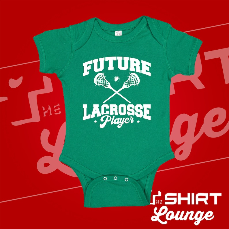 Future Lacrosse Player Baby Bodysuit One Piece or Toddler Etsy