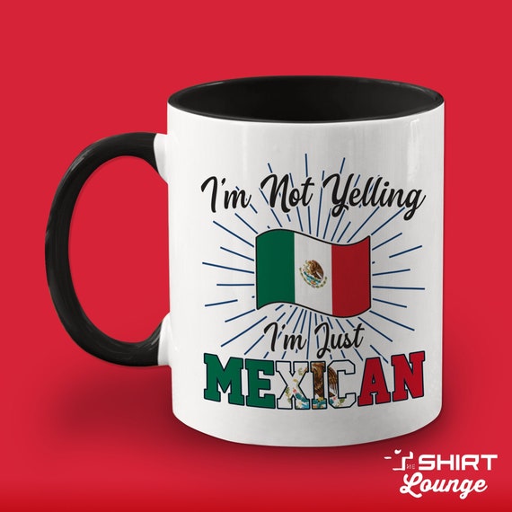 Best Mom Ever is from Mexico - Mexican Flag 11oz Funny Black