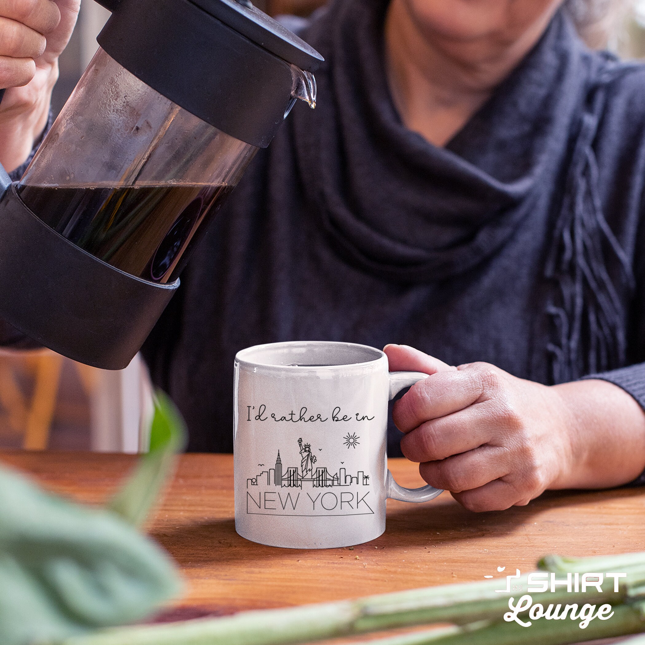 New York City Mug: NYC Skyline Coffee Cup Gift - Etsy, image size:2100x2100