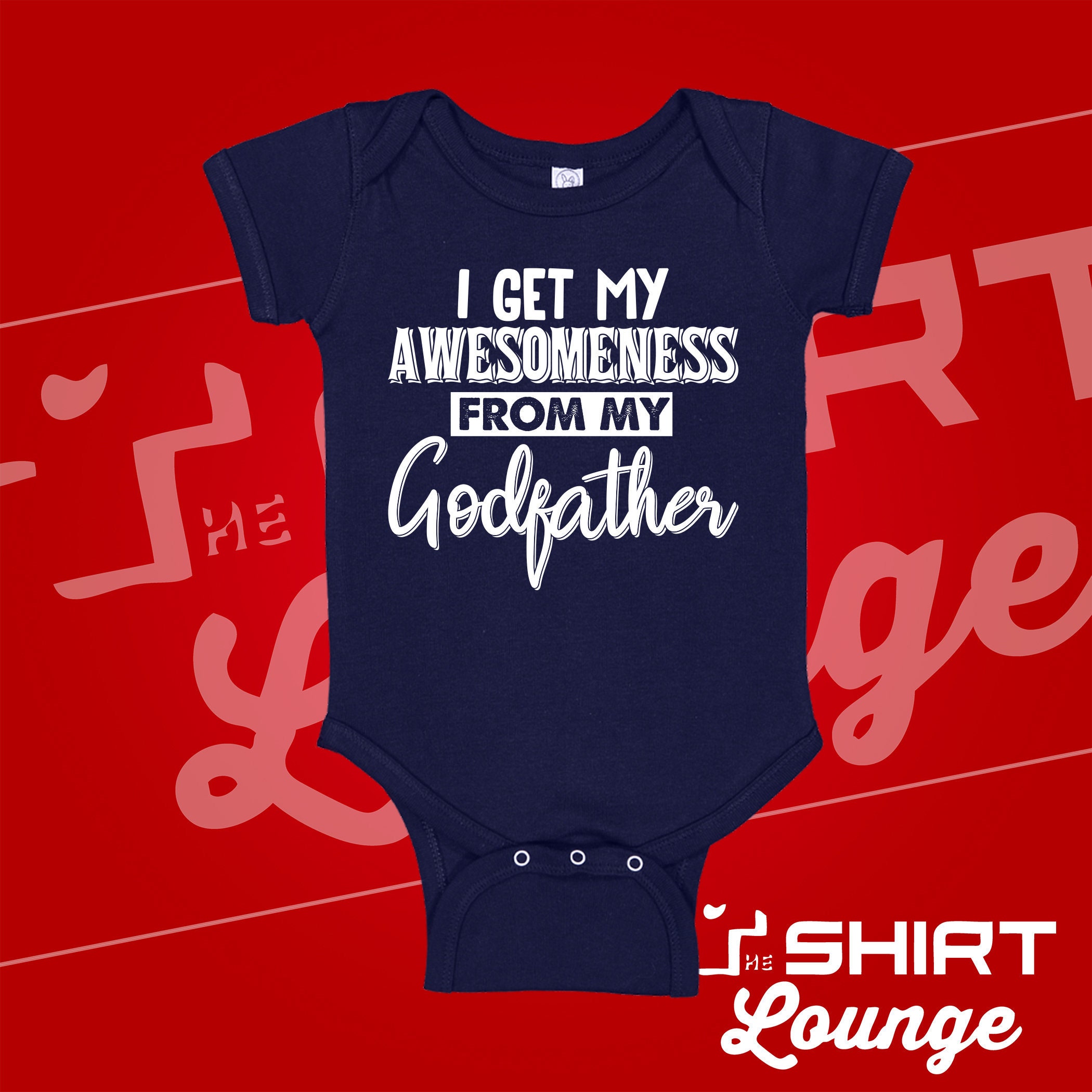 I Love My Godfather This Much Christian Faith Baby Bodysuit I Love My Godfather This Much Christian Faith Baby Bodysuit