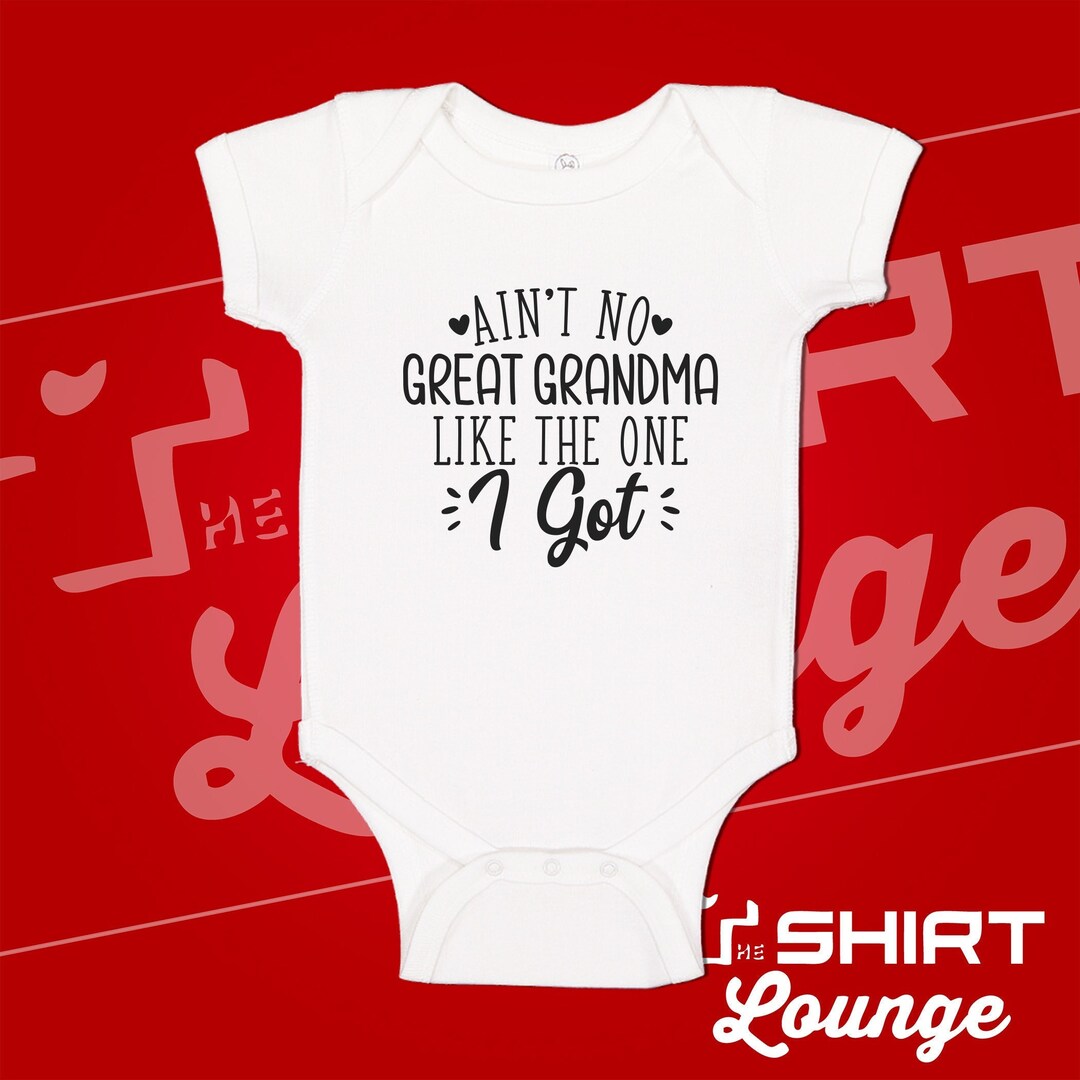 I Love My Great Grandma Baby Bodysuit, Custom Baby Set, Newborn Clothes...