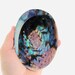 Bague Argent 925 Coquillage Paua/Abalone Bleu-vert - Taille 56/8 - Neuf étiqueté