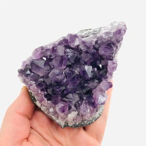Ametista Natural - Pedra Roxa Bruta - Litoterapia - Decoração Espiritual - Coleção Mineral - Presente Zen - Esoterismo