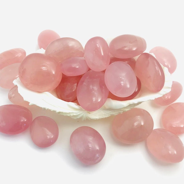 Rose quartz pebble, minerals, crystal, collection, lithotherapy, rose quartz, rolled stone, stone, wedding decoration, curiosity cabinet