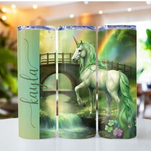 Unicorn Tumbler Wrap 20oz Tumbler Wrap for Skinny Tumbler Seamless Pattern png DIGITAL DOWNLOAD Sublimation Tumbler Designs