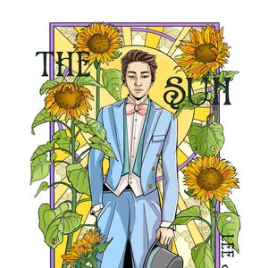 | ONEW Carte d’art de tarot inspirée de SHINee INDIVIDUELLE