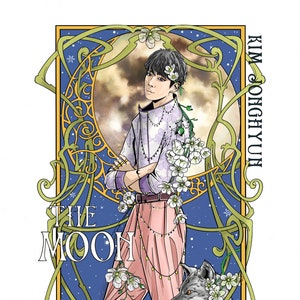 JONGHYUN / INDIVIDUAL SHINee Inspired Tarot Art Card