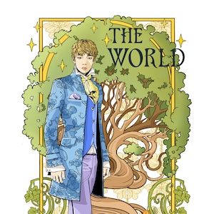 KIBUM | INDIVIDUELLE SHINee Inspirierte Tarot Art Karte