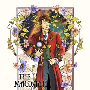 MINHO / INDIVIDUAL SHINee Inspired Tarot Art Card