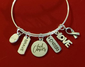 AWARENESS RIBBON_Bead for Euro Charm Bracelet_Survivor Fighter Cancer Autism_O11 AWARENESS RIBBON_Bead for Euro Charm Bracelet_Survivor Fighter Cancer Autism_O11