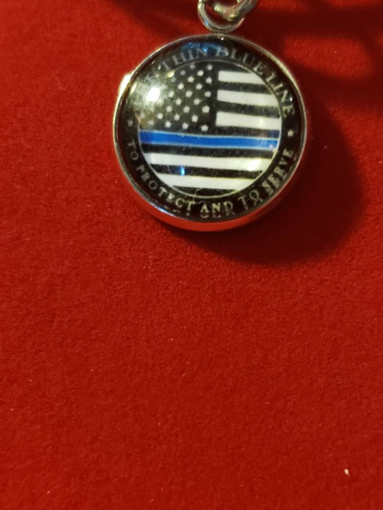 Silver Police Officer Urn Necklace Cremation Necklace Etsy