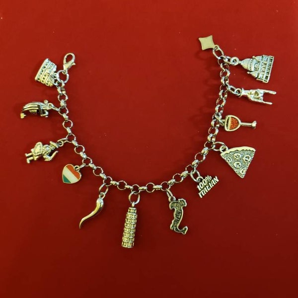 Italian Charm Bracelet Etsy Australia