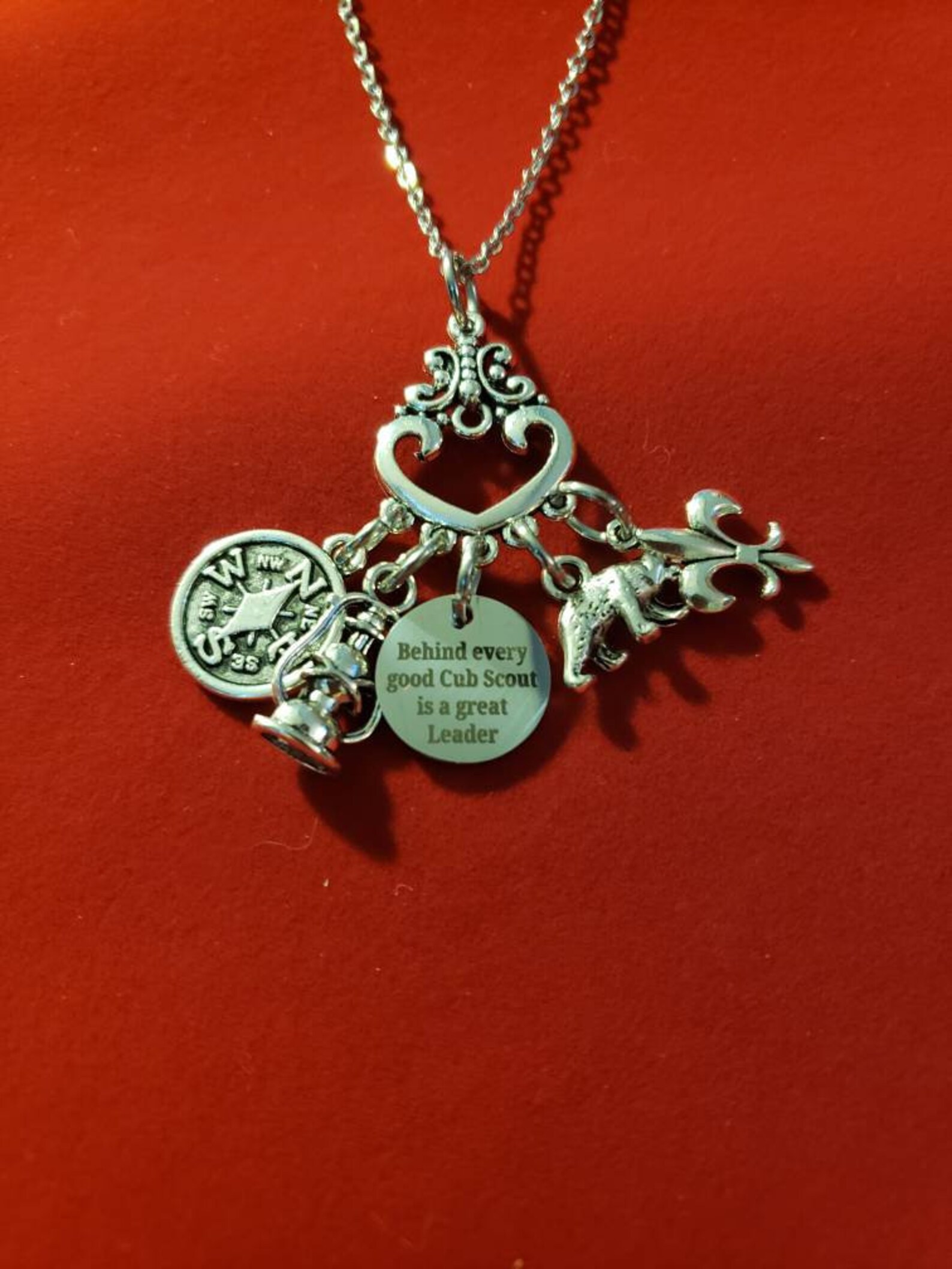 Silver Scout Necklaces Boy Scouts Cub Scouts Eagle Etsy UK