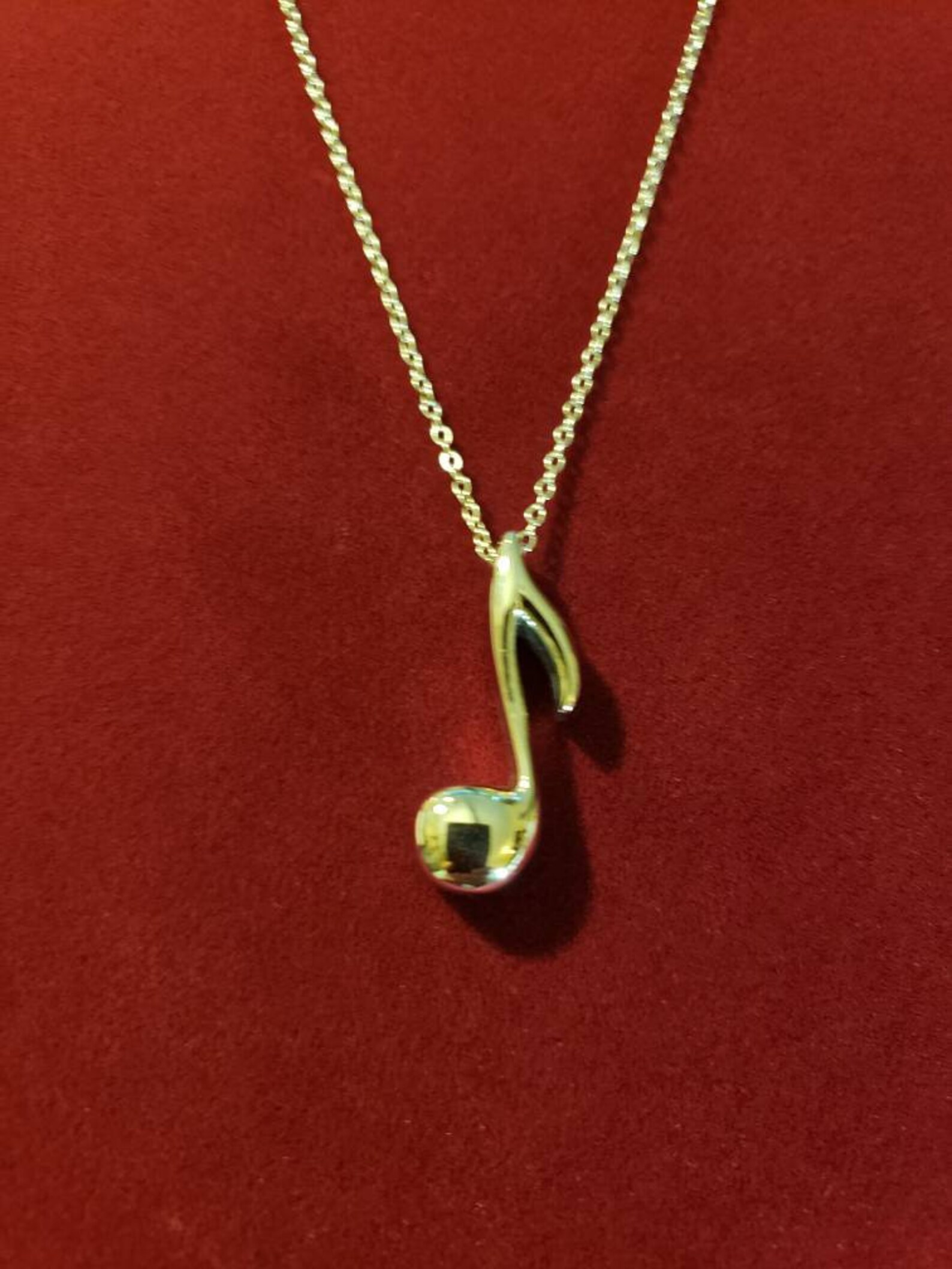 Silver Music Note Urn Necklace Cremation Necklace Etsy