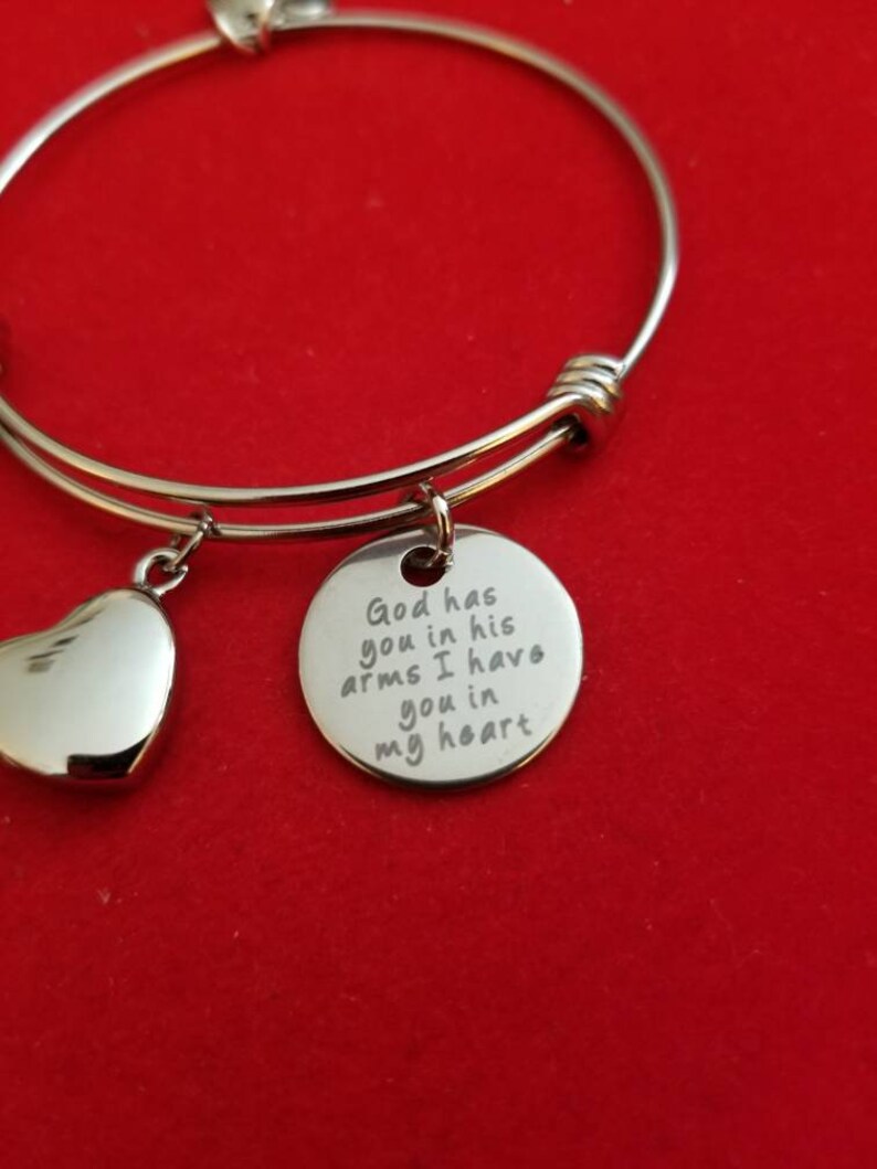 Silver Heart Urn Charm Bracelet Cremation Jewelry Ashes Etsy