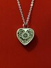 Silver Sunflower Urn Necklace - Cremation Jewelry - Cremation Necklace - Cremation Urn - Urn Jewelry - Ashes - Memorial - Sunflower - Urn 