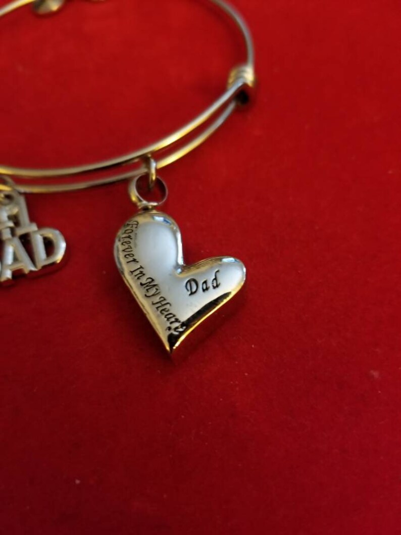 Silver Cremation Jewelry Dad Bracelet Cremation Jewelry Etsy