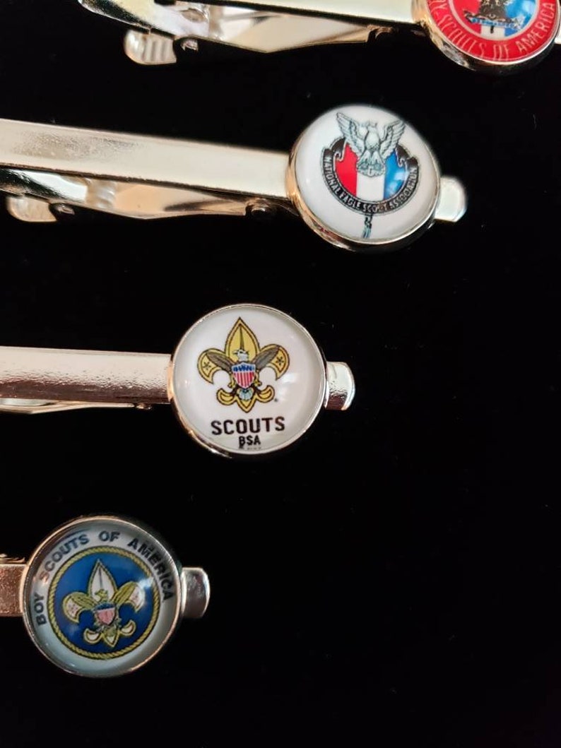 Silver Scouts Tie Bar Scouts BSA Cub Scouts Eagle Scouts Etsy