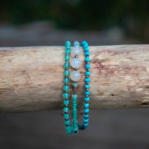 Mehrschichtiges Perlenarmband